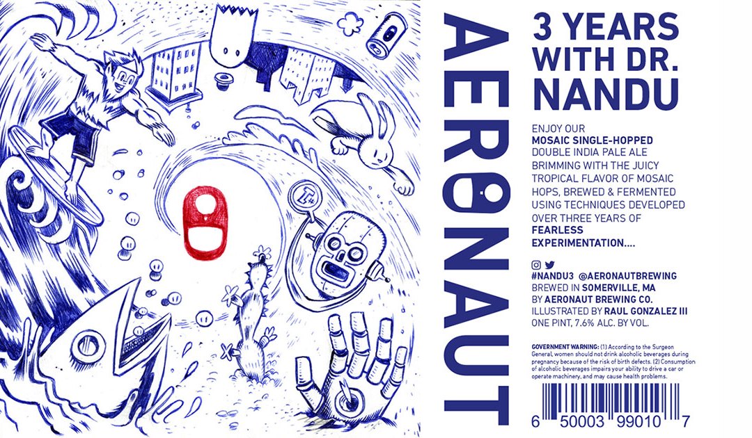 Review: 3 Years with Dr. Nandu by Aeronaut Brewing Co.
