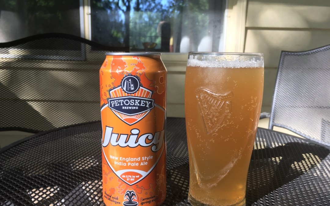 Review: Juicy New England Style IPA by Petoskey Brewing