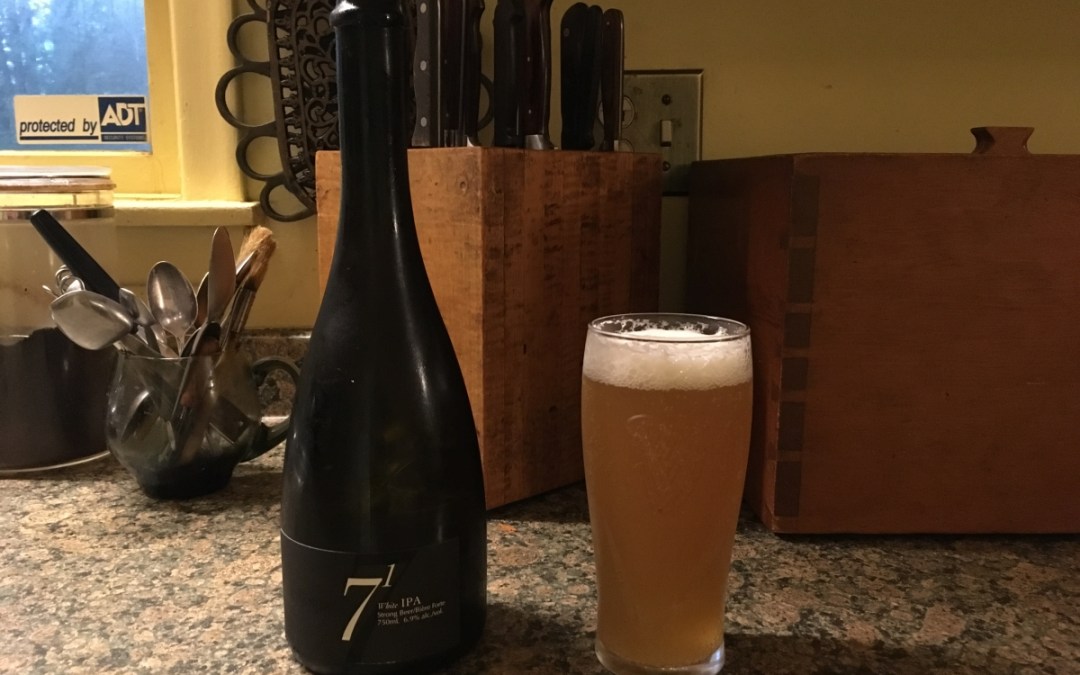 Review: 7(1) White IPA by Exchange Brewery